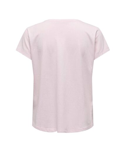 T-Shirt rose femme only paub