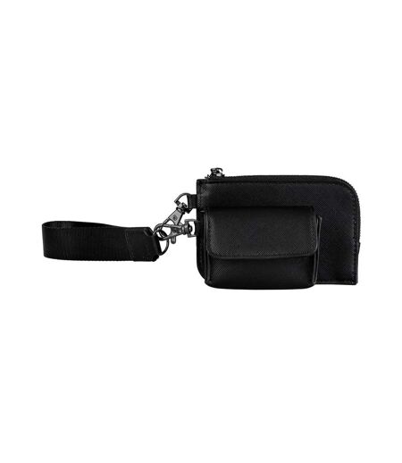 Boutique wristlet pouch one size black Bagbase