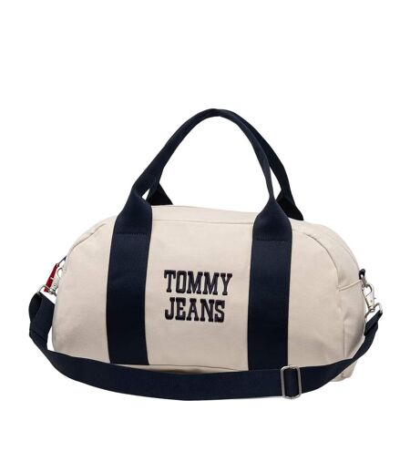 Sac de sport beige/marine homme tommy hilfiger tjm bold varsity