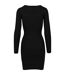 Robe Femme Noir Urban Classics-2