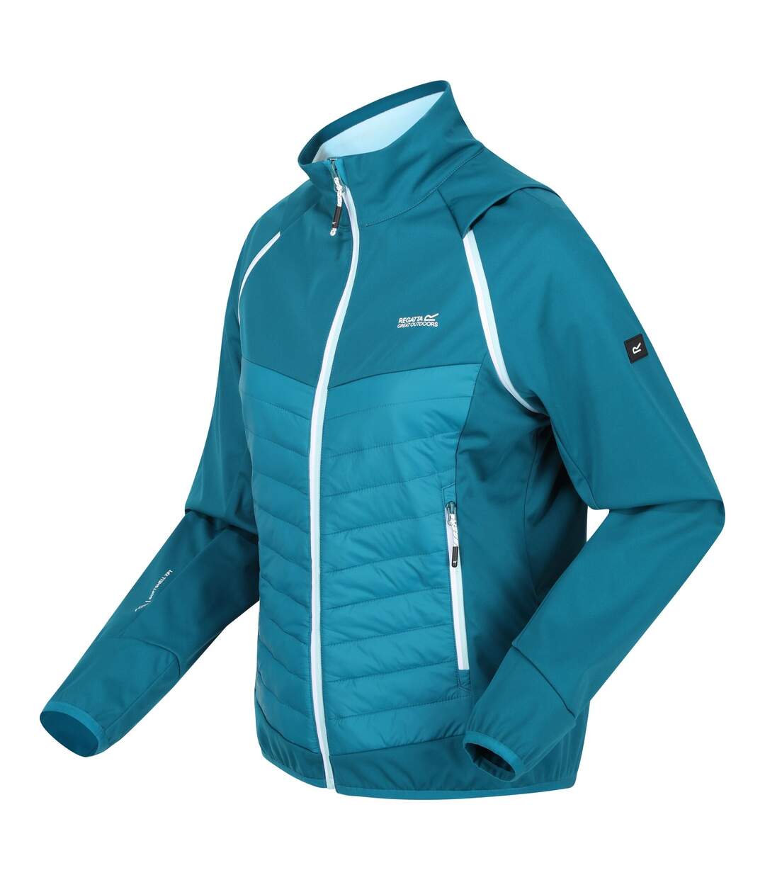 Veste hybride steren femme bleu sarcelle foncé Regatta-3