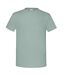 Mens Iconic 150 T-shirt Sage Fruit Of The Loom-1