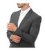 Mens Formal Suit Jacket Charcoal Ted Baker-3