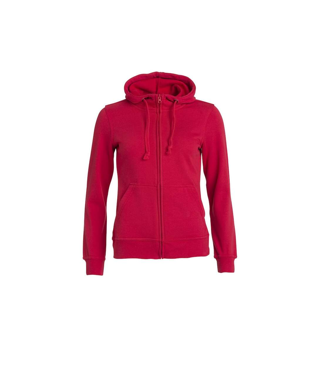 Veste à capuche femme rouge Clique