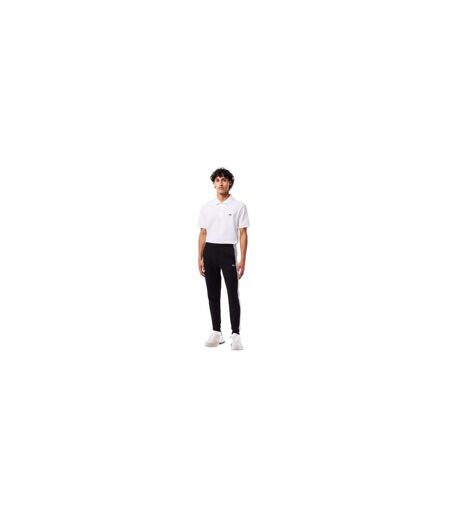 Mens Xh1428 Slim Joggers Black Silver Lacoste