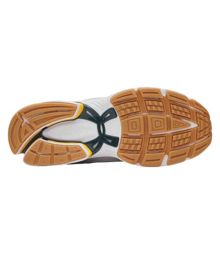 Mens Sola Trainers White Green Gold Under Armour