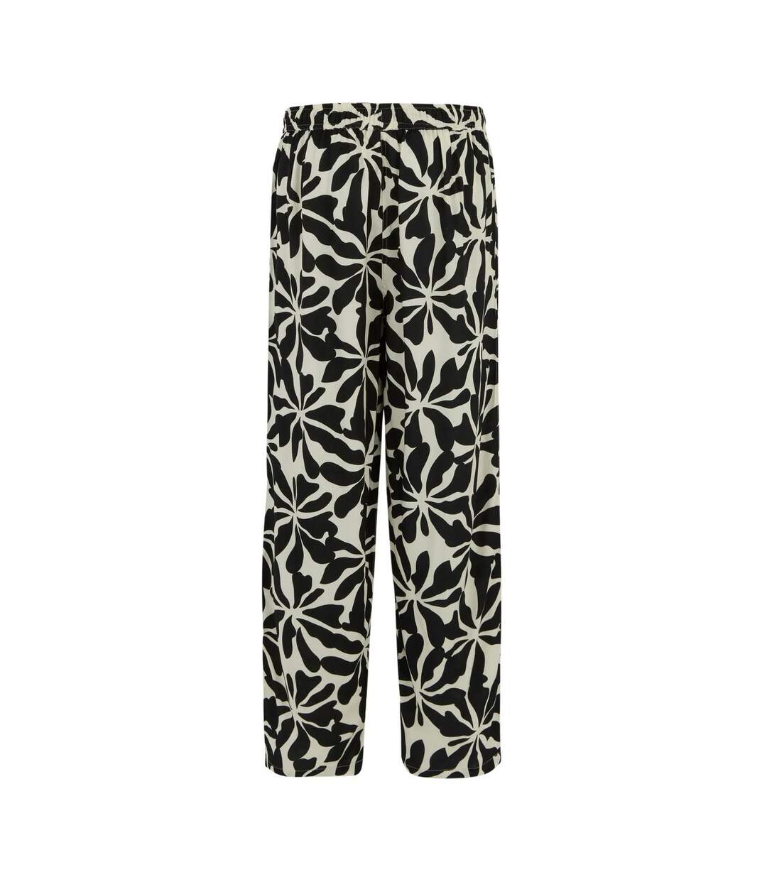Pantalon Motif/style Floral Abstrait Elbrie Femme Blanc Noir Regatta-2