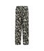 Pantalon Motif/style Floral Abstrait Elbrie Femme Blanc Noir Regatta-2