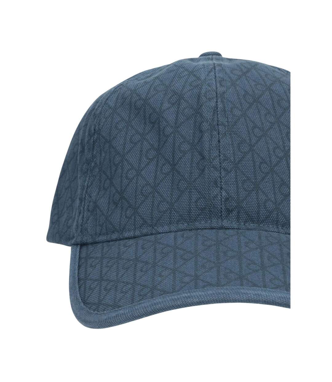 Mens Monogram Cotton Baseball Cap Turquoise Calvin Klein-2
