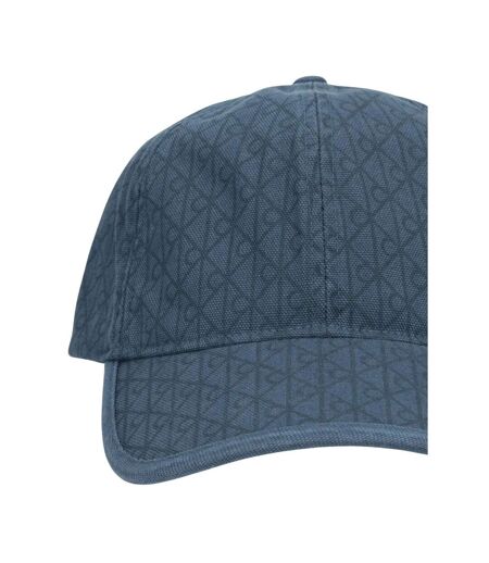 Mens Monogram Cotton Baseball Cap Turquoise Calvin Klein