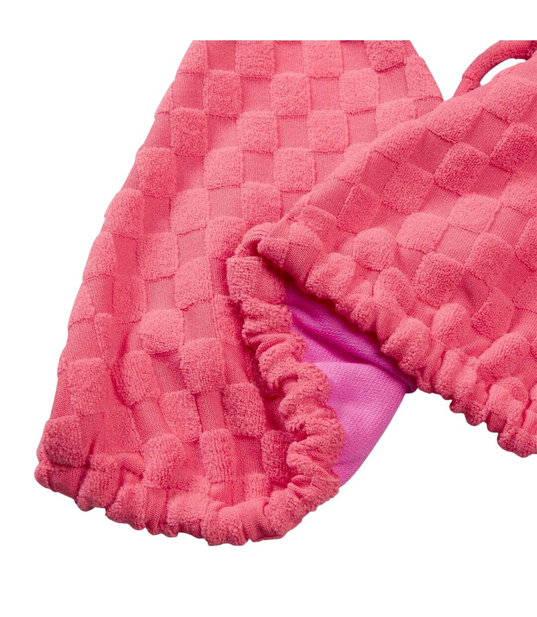 Haut De Maillot De Bain Motif/style Damier Femme Rose Clair À Carreaux Speedo-4