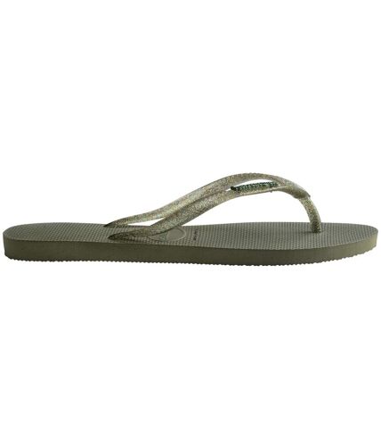 Tong à enfiler Havaianas Slim Logo Metallic