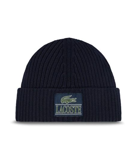 Bonnet marine homme lacoste rb1783 - taille unique