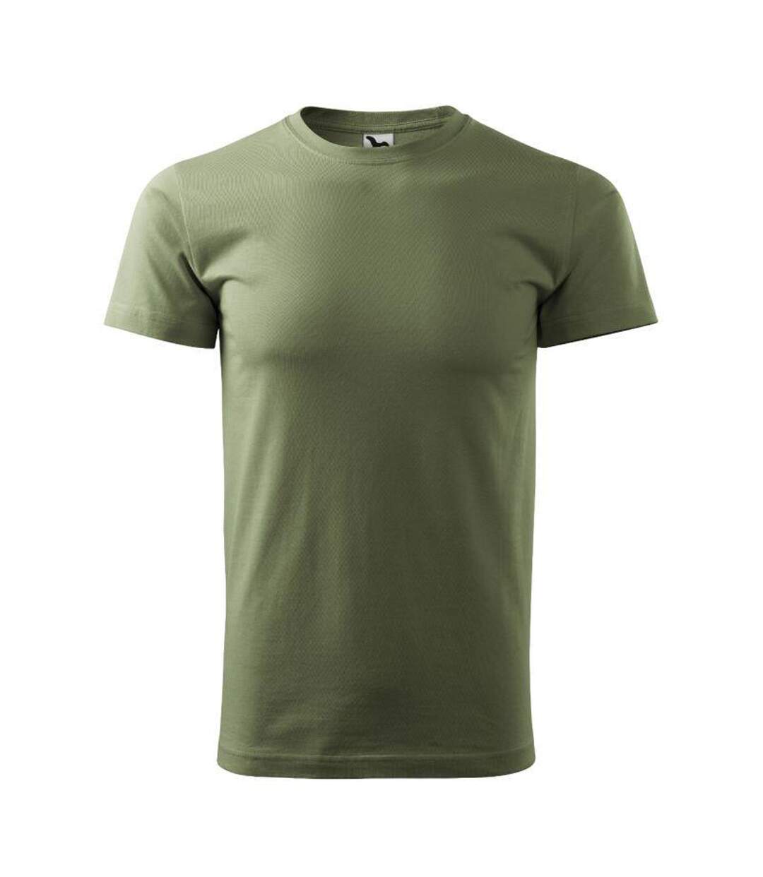 T-shirt Basic Homme Vert Kaki Adler-1