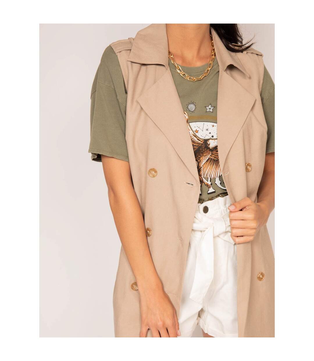 Veste sans manches ULIANA - Dona X Lisa-3