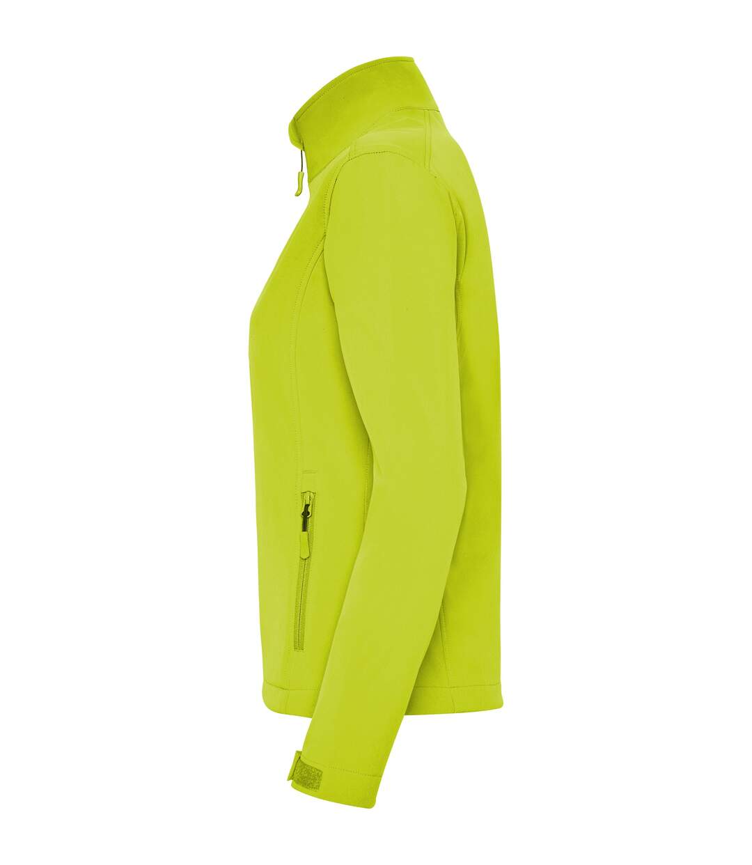 Veste Softshell Nebraska Femme Vert Néon Roly-3