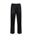 Womens/ladies Packaway Rain Trousers Black Regatta-2
