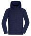 Doudoune hybride homme - JN1330 - bleu marine