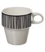 Lot de 4 Mugs sur Rack Bohemia 26cl Blanc-4