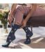 Gentle Grip - Lot de 6 Paires Chaussettes Sans Elastique Diabetique Pour Femme-4