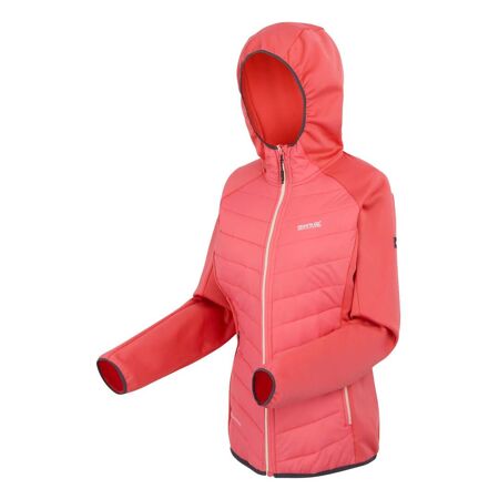 Veste hybride andreson femme pêche foncée / gris phoque Regatta