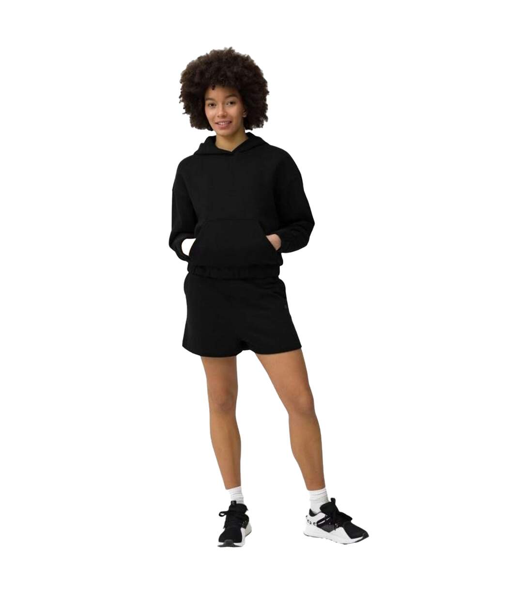 Sweat À Capuche Ss23tswsf255 Femme Noir 4F-4