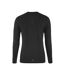 Mens Adv Essence Long-sleeved T-shirt Black Craft-3