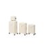 Lot de 3 Valises & Vanity Chicago 89L Crème-1