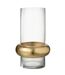Vase Déco Bague Cylindrique 35cm Transparent-1