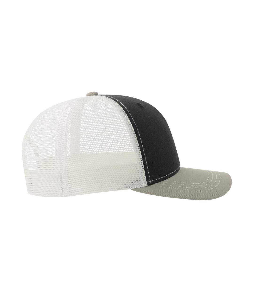 Casquette Trucker Motif/style 6 Panneaux Sonic-s Adulte Noir Gris Blanc Atlantis Headwear-4