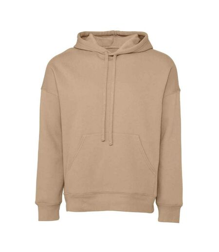 Sweat à capuche adulte marron clair Bella + Canvas