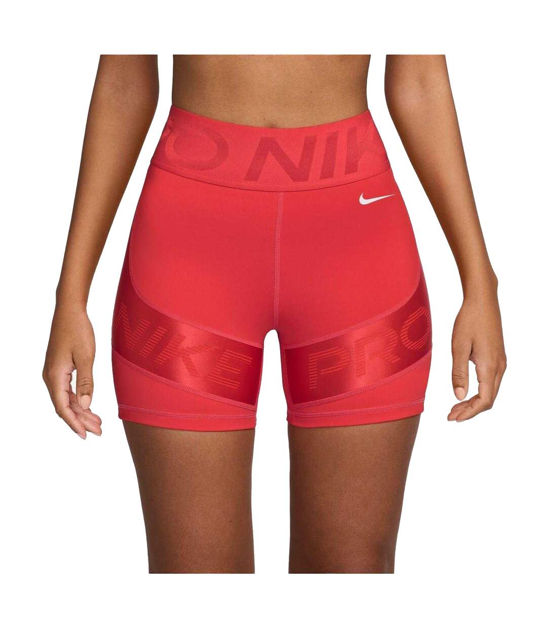 Short De Compression Pro Femme Rouge Cramoisi Nike-3