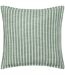 Tala reversible stripe cushion cover 45cm x 45cm eucalyptus Yard