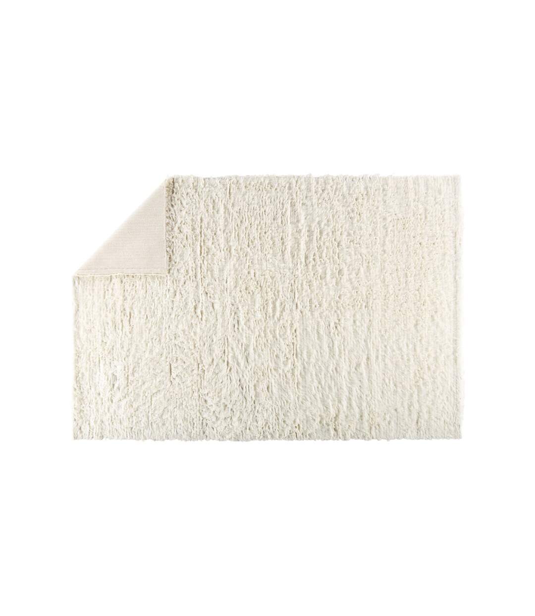 Tapis Rectangulaire en Laine Leiko 160x230cm Naturel-3