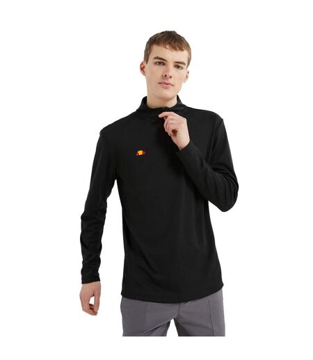 Mens rolbi quarter zip top black Ellesse
