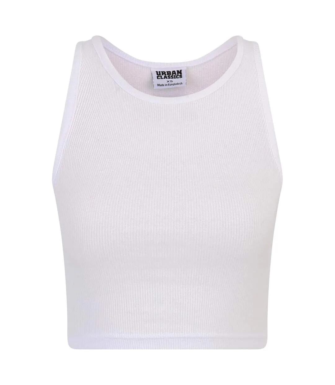 Haut Court Femme Menthe Givrée Blanc Urban Classics-3