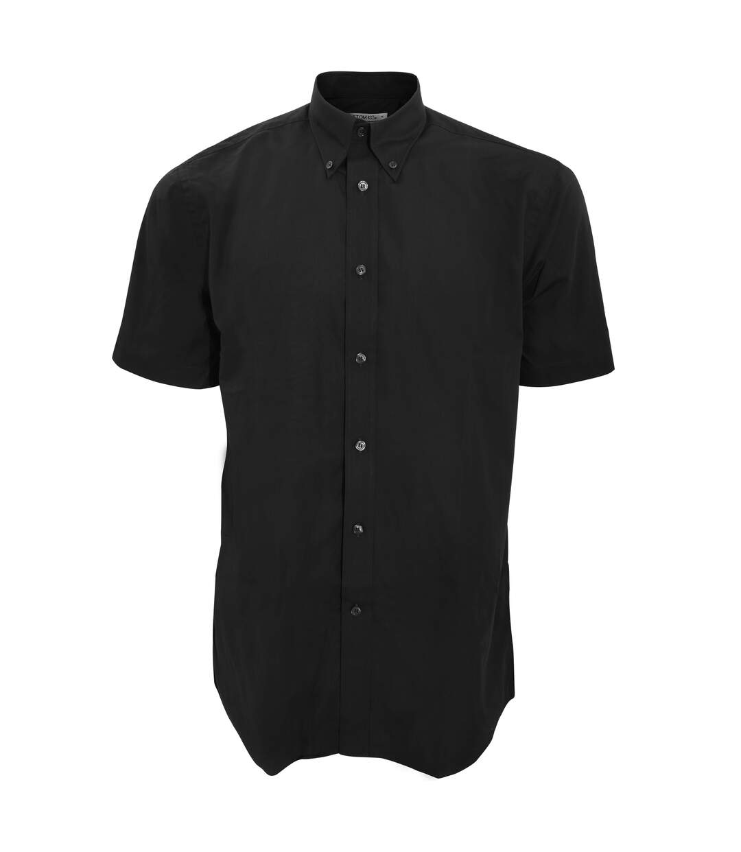 Chemise à manches courtes  workforce pour homme noir Kustom Kit Kustom Kit