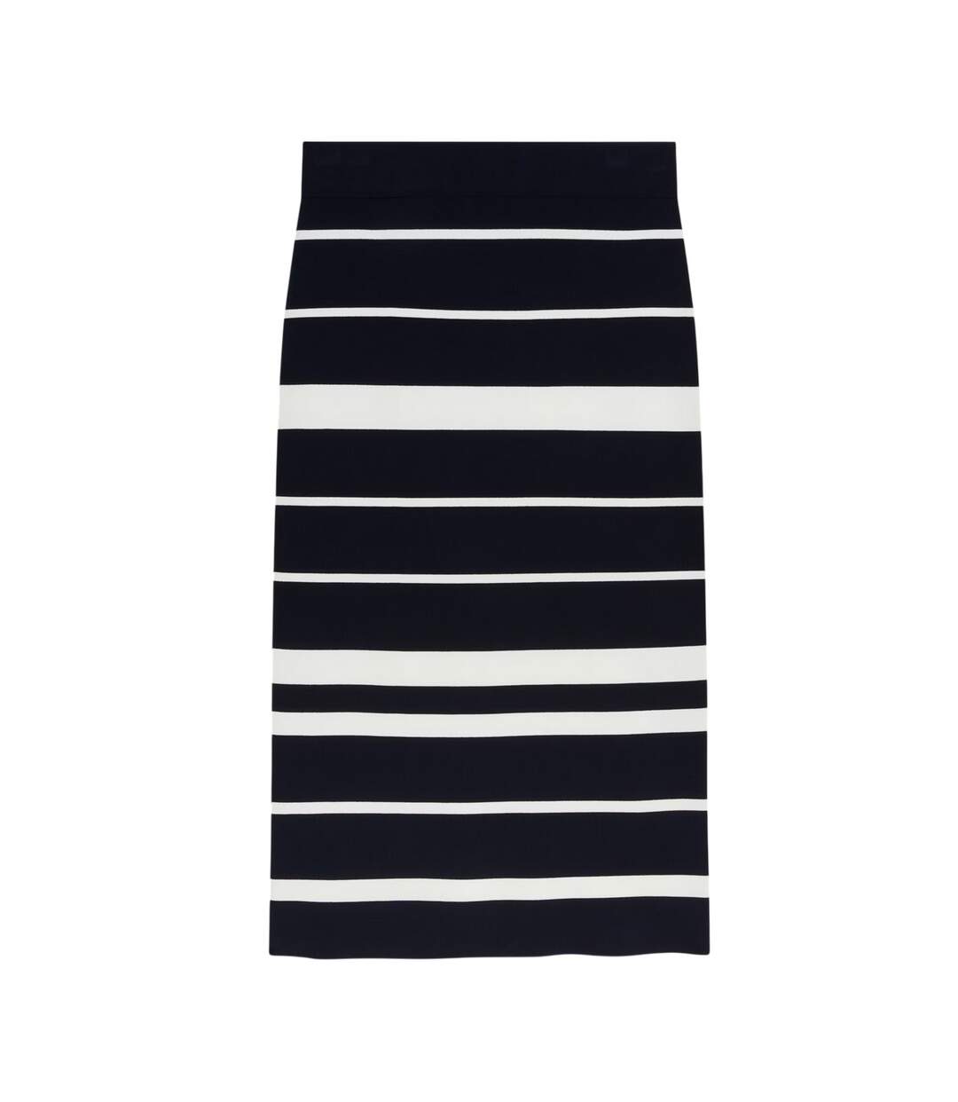 Jupe Droite Motif/style À Rayures Femme Bleu Marine Ted Baker-2