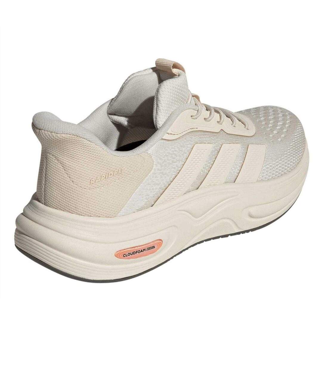 Womens/ladies Cloudfoam Trainers Wonder White Adidas-2