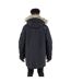 Trespass Mens Pixilation Deluxe Hooded Weatherproof Rain Jacket (Black) - UTTP4533