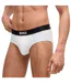 Slips Motif/style Logo Homme Blanc Boss-2