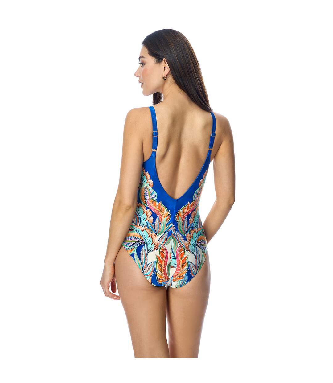 V-neck swimsuit W241476 woman-3