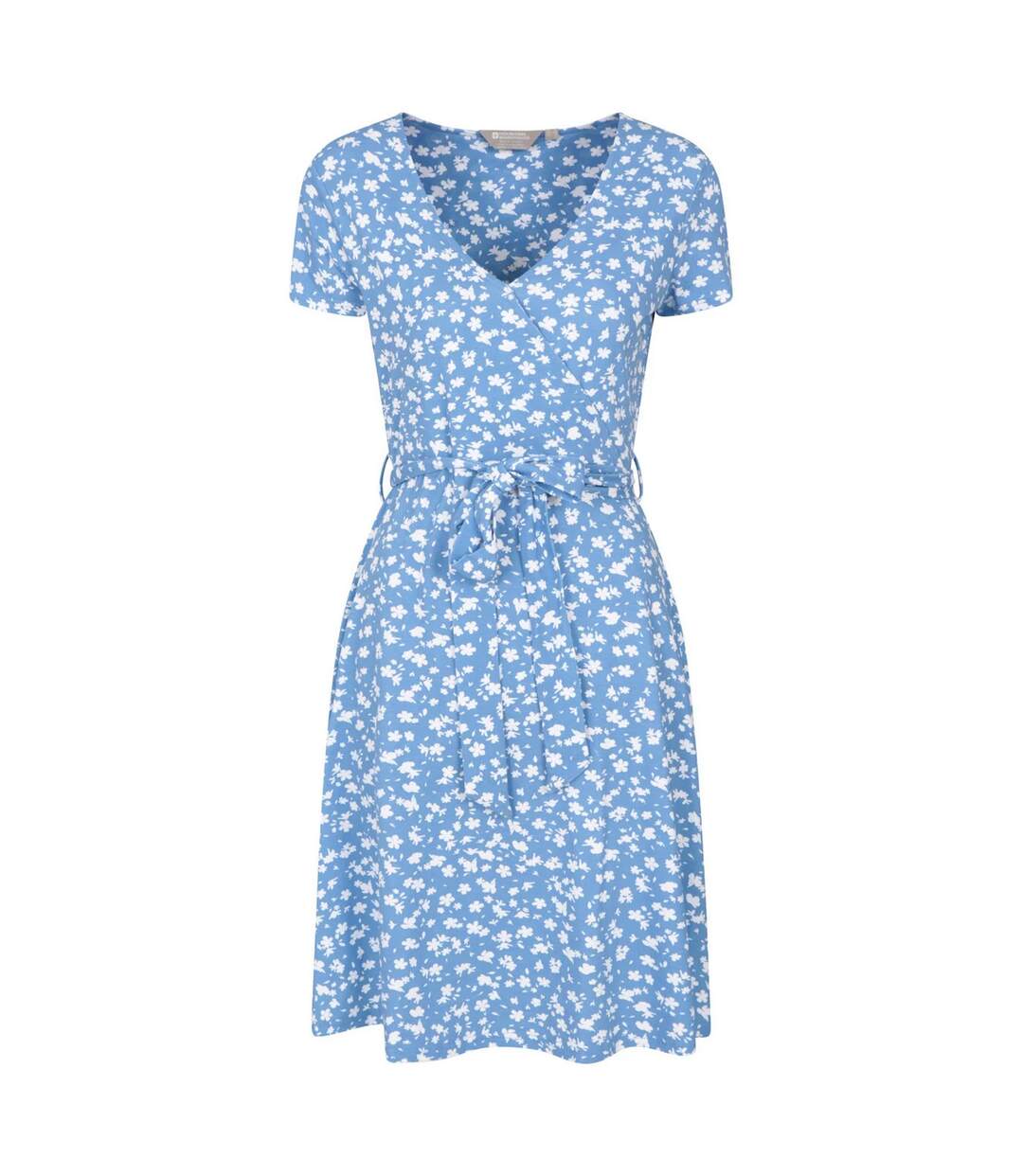 Womens/ladies Santorini Jersey Uv Protection Wrap Dress Blue Mountain Warehouse-1