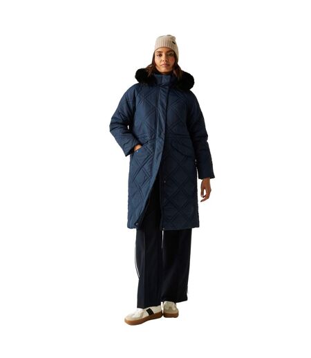 Doudoune Matelassée Freyla Femme Bleu Marine Regatta