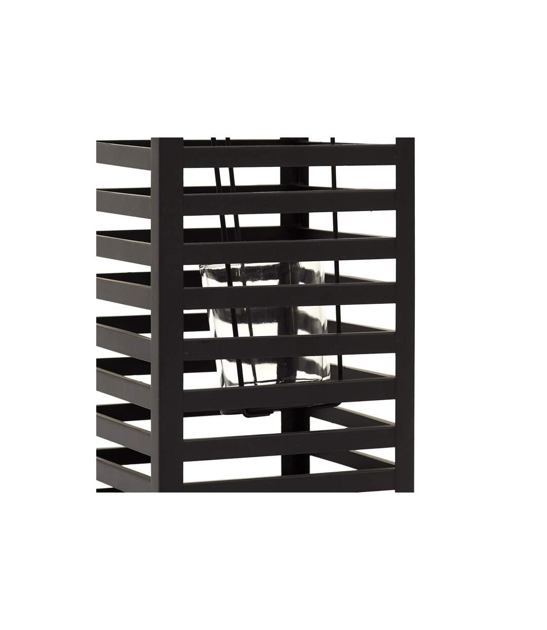 Lanterne Design en Métal Girona 24cm Noir-4