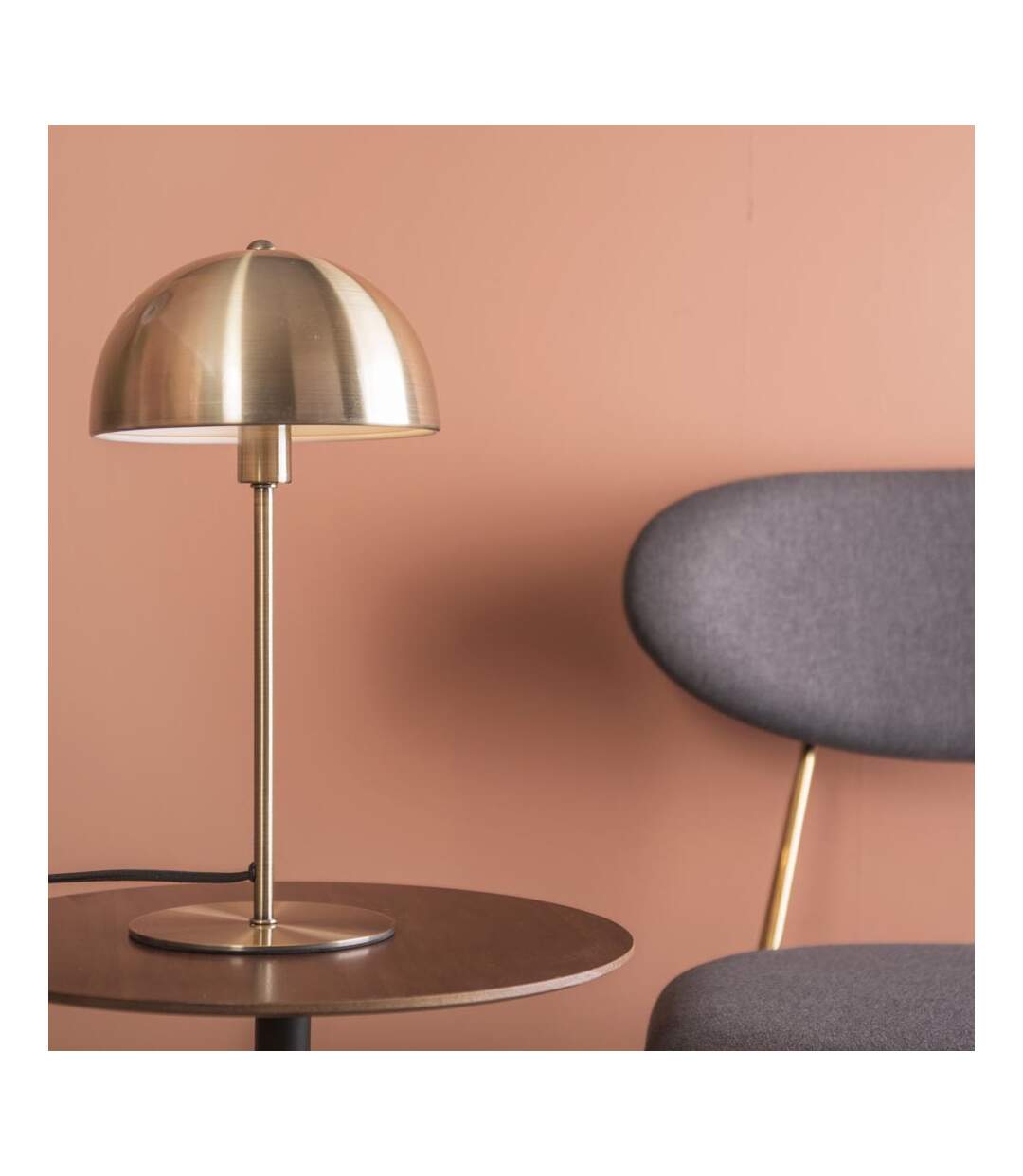 Lampe à poser en métal Bonnet 39 cm-2