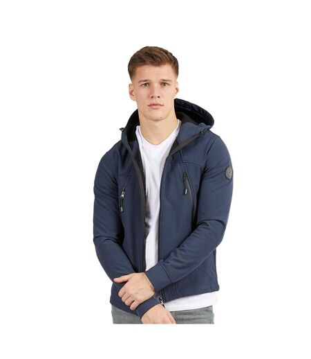 Mens Expand Soft Shell Jacket Navy Henleys