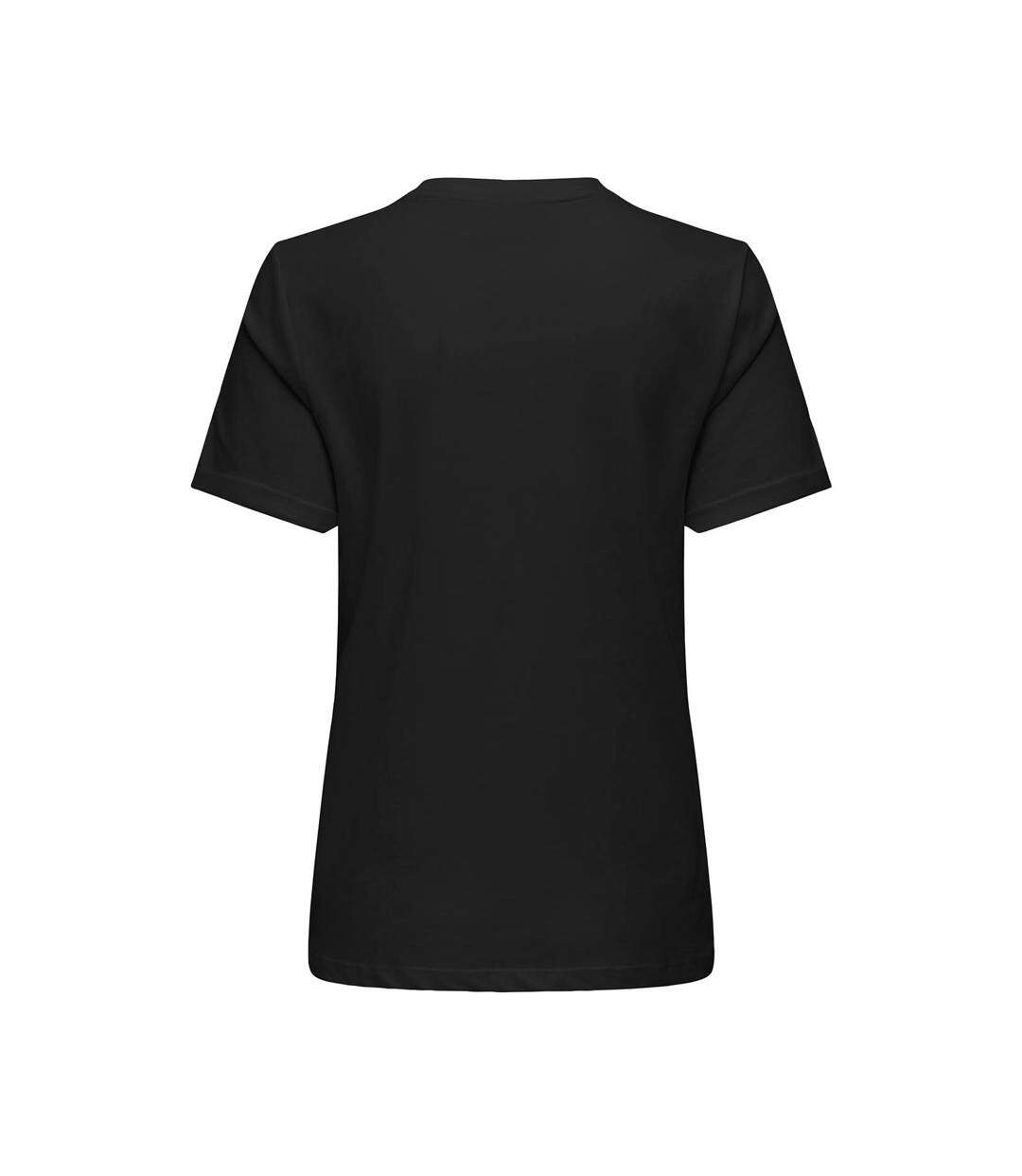 T-Shirt noir femme only stella - l-2