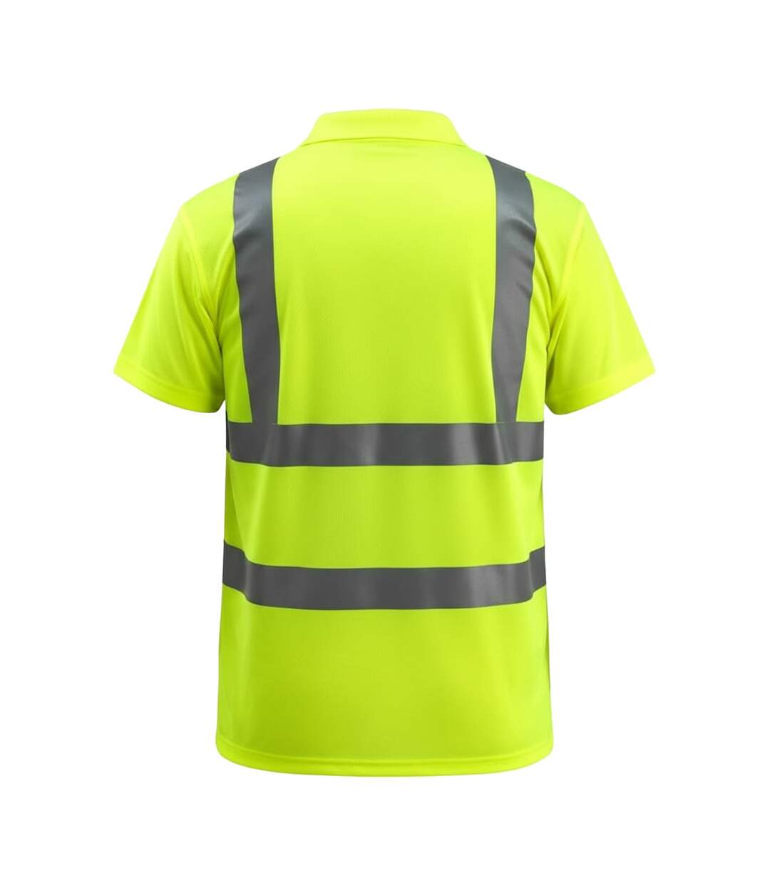 Polo Haute Visibilité Bowen Safe Light Homme Jaune Fluo Mascot-2