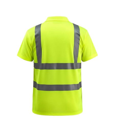 Polo Haute Visibilité Bowen Safe Light Homme Jaune Fluo Mascot